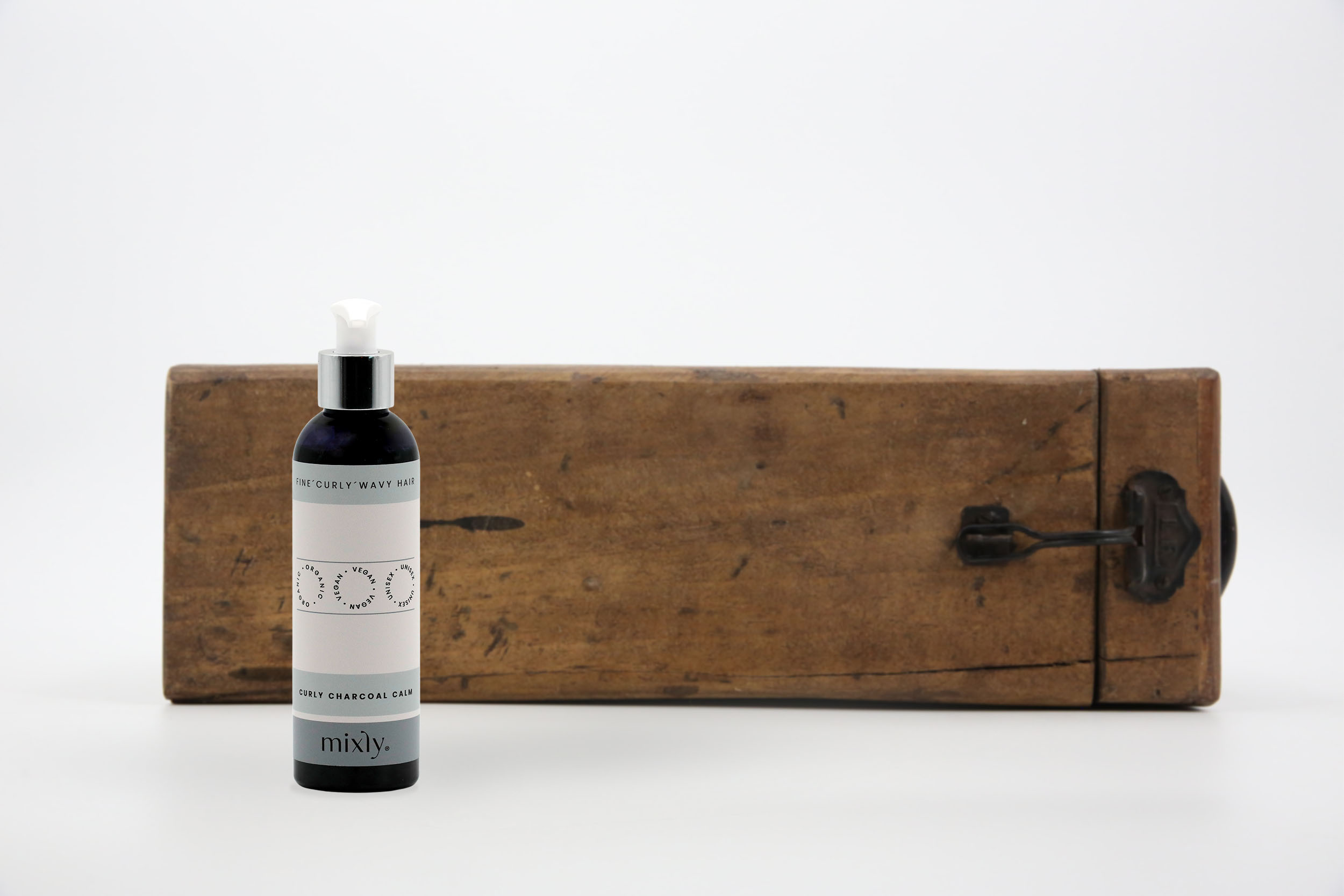 Mixly Curly Charcoal Calm Shampoo 200 ml. - Billede 2